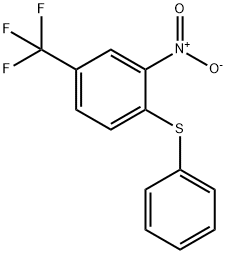 Α,Α,Α-三氟-3-硝基-4-(苯硫基)甲苯, 346-44-1, 结构式