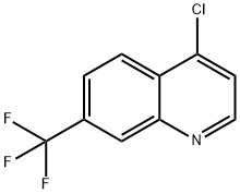 4-氯-7-三氟甲基喹啉, 346-55-4, 结构式