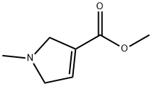 1H-Pyrrole-3-carboxylicacid,2,5-dihydro-1-methyl-,methylester(9CI) Structure