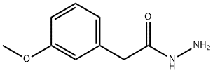 2-(3-甲氧基苯基)乙肼, 34624-38-9, 结构式