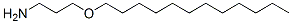 Lauryloxy propylamine Structure