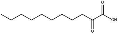 2-オキソウンデカン酸 化学構造式