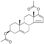 3,17-Di-O-acetyl Androsta-5,14,16-triene-3β,17-diol,34635-42-2,结构式