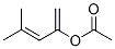 Acetic acid 1-methylene-3-methyl-2-butenyl ester|