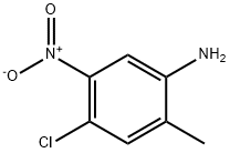 4-氯-2-甲基-5-硝基苯胺 结构式