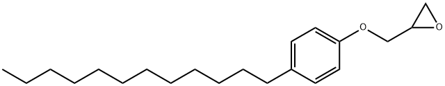 [(p-dodecylphenoxy)methyl]oxirane Struktur