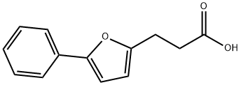 3-(5-苯基呋喃-2-基)丙酸 结构式