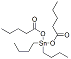 Dibutylbis[(1-oxopentyl)oxy]stannane Structure