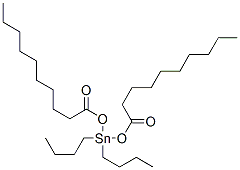 dibutylbis(decanoyloxy)stannane Structure