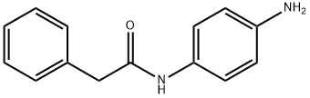 N-(4-氨基苯基)-2-苯基-乙酰胺 结构式