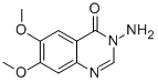 3-Amino-6,7-dimethoxy-4(3H)-quinazolinone Structure