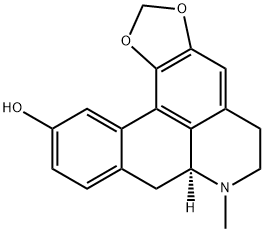 [7aS,(+)]-6,7,7a,8-Tetrahydro-7-methyl-5H-benzo[g]-1,3-benzodioxolo[6,5,4-de]quinoline-11-ol Structure