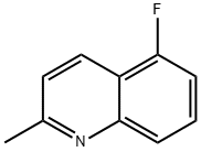 (9CI)-5-氟-2-甲基喹啉, 346604-38-4, 结构式