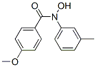 N-m-トリル-p-メトキシベンゾヒドロキサム酸 化学構造式