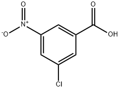 3-氯-5-硝基苯甲酸, 34662-36-7, 结构式