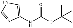 Carbamic acid, 1H-imidazol-4-yl-, 1,1-dimethylethyl ester (9CI),34665-48-0,结构式