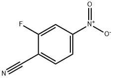 2-FLUORO-4-NITROBENZONITRILE Struktur