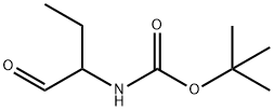 Carbamic acid, (1-formylpropyl)-, 1,1-dimethylethyl ester (9CI) 结构式