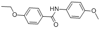 4-ETHOXY-N-(4-METHOXYPHENYL)BENZAMIDE Structure