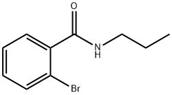 N-丙基-2-溴苯甲酰胺, 346695-08-7, 结构式