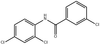 3-氯-N-(2,4-二氯苯基)苯甲酰胺,346696-92-2,结构式