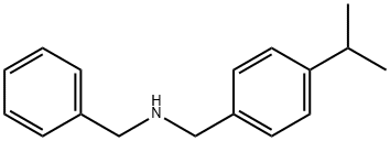 N-苄基-1-(4-异丙基苯基)甲胺 结构式