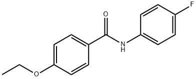 4-ethoxy-N-(4-fluorophenyl)benzamide Structure