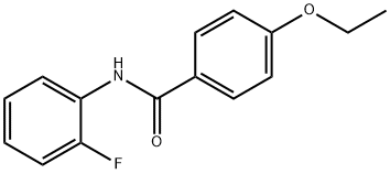 4-ethoxy-N-(2-fluorophenyl)benzamide Structure