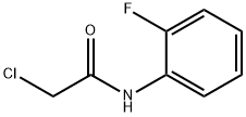 2-氯-N-(2-氟苯基)乙酰胺, 347-66-0, 结构式
