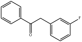 2-(3-氟苯基)苯乙酮,347-90-0,结构式