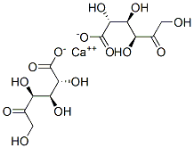 5-酮-D-葡萄糖酸半钙盐, 3470-36-8, 结构式