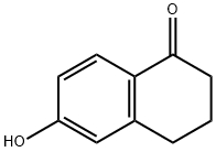 6-羟基-1-四氢萘酮, 3470-50-6, 结构式