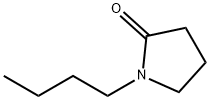 1-丁基-2-吡咯烷酮, 3470-98-2, 结构式