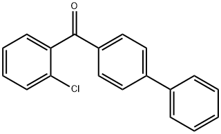 2-chloro-4'-phenylbenzophenone Struktur