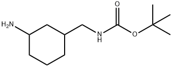 (t-Butoxy)-N-[(3-aminocyclohexyl)methyl]carboxamide Structure