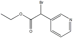 3-Pyridine Acetic Acid-Alpha-Bromo Ethyl Ester Structure