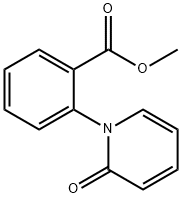 METHYL 2-(2-OXOPYRIDIN-1(2H)-YL)BENZOATE Structure