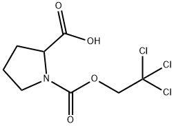 347386-09-8 1-[(2,2,2-TRICHLOROETHOXY)CARBONYL]-PYRROLIDINE-2-CARBOXYLIC ACID