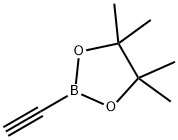 2-Ethynyl-4,4,5,5-tetramethyl-[1,3,2]dioxaborolane Struktur