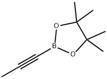 4,4,5,5-Tetramethyl-2-(1-propyn-1-yl)-1,3,2-dioxaborolane Struktur