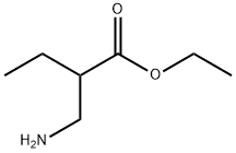 2-(氨基甲基)丁酸乙酯, 34741-24-7, 结构式