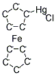 CHLOROMERCURIFERROCENE 化学構造式