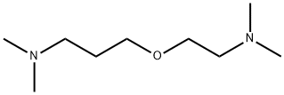 3-[2-(ジメチルアミノ)エトキシ]-N,N-ジメチル-1-プロパンアミン 化学構造式