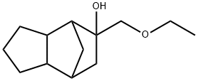 5-(ethoxymethyl)octahydro-4,7-methano-1H-inden-5-ol Struktur