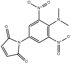 N-(4-二甲基氨基-3,5-二硝基苯)马来酰亚胺, 3475-74-9, 结构式
