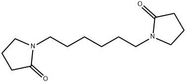 1,1'-hexamethylenebis(pyrrolidin-2-one),34751-43-4,结构式