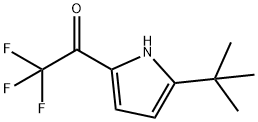 Ethanone, 1-[5-(1,1-dimethylethyl)-1H-pyrrol-2-yl]-2,2,2-trifluoro- (9CI),34773-59-6,结构式