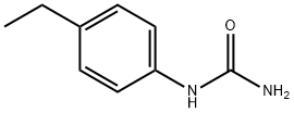 1-(4-乙基苯基)脲 结构式