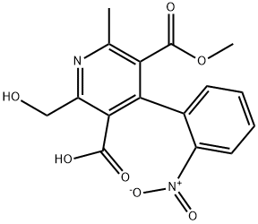 羟基去氢硝苯羧酸酯, 34783-31-8, 结构式