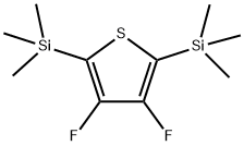 3,4-二氟-2,5-双(三甲基硅基)噻吩,347838-12-4,结构式